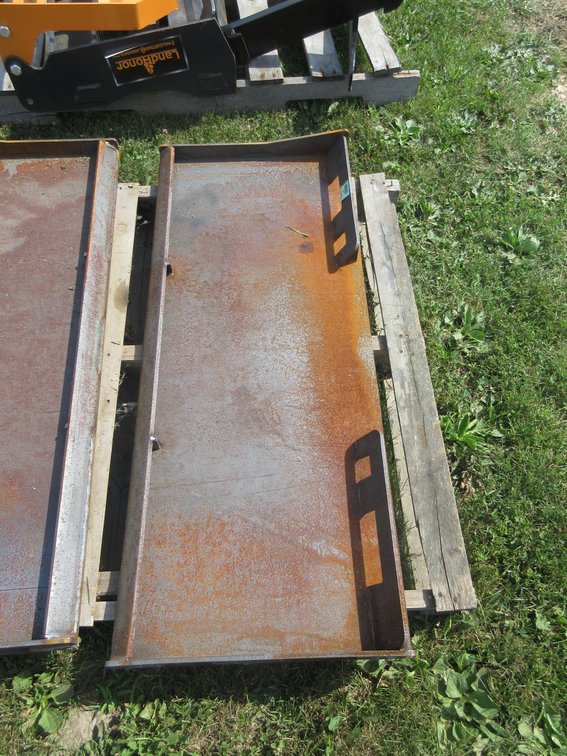 Land Honor skid steer plate