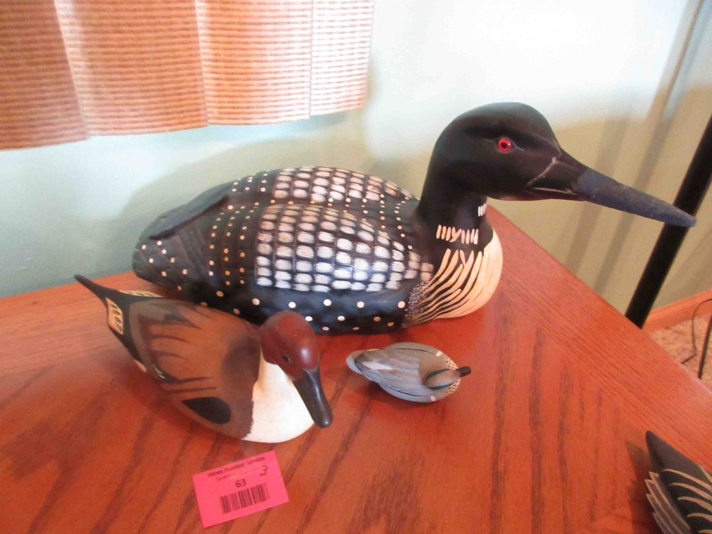 (3) Duck decoys