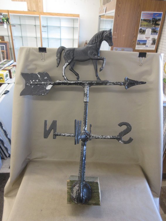 Cast Aluminum horse weather vane