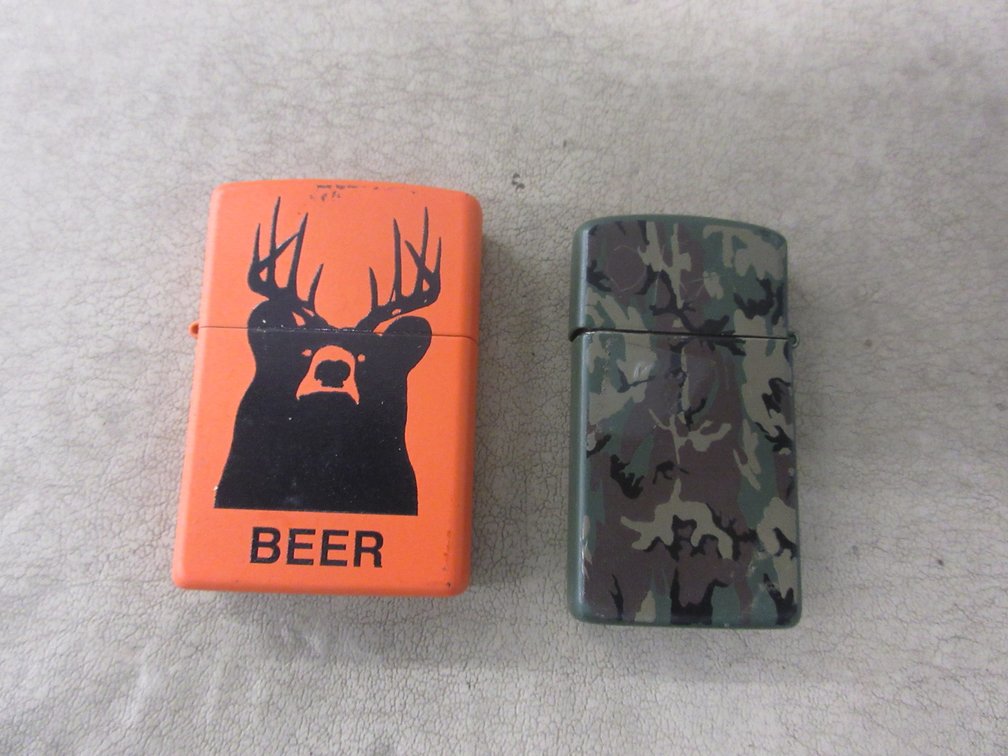 (2) Zippo lighters