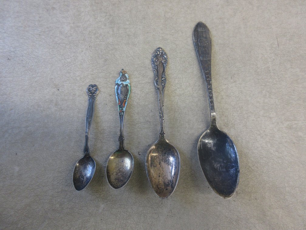 (4) Antique spoons