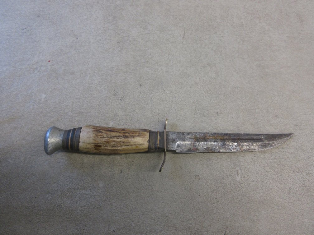 Vintage E.C. Germany hunting knife