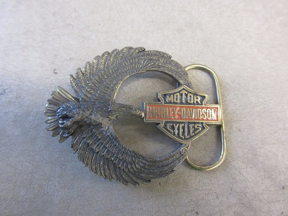 Harley Davidson Motorcycles belt buckle