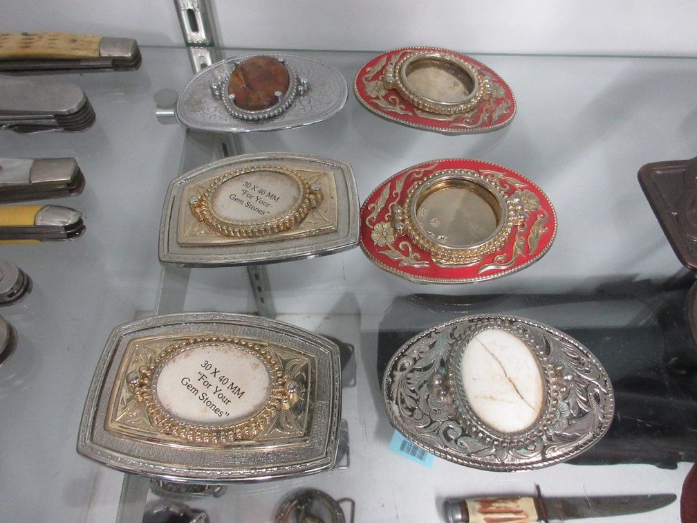 (3) Belt buckles