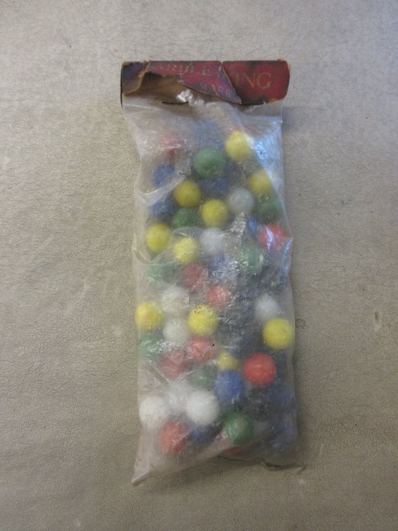 Package of Marble King Chinese Checkers marbles