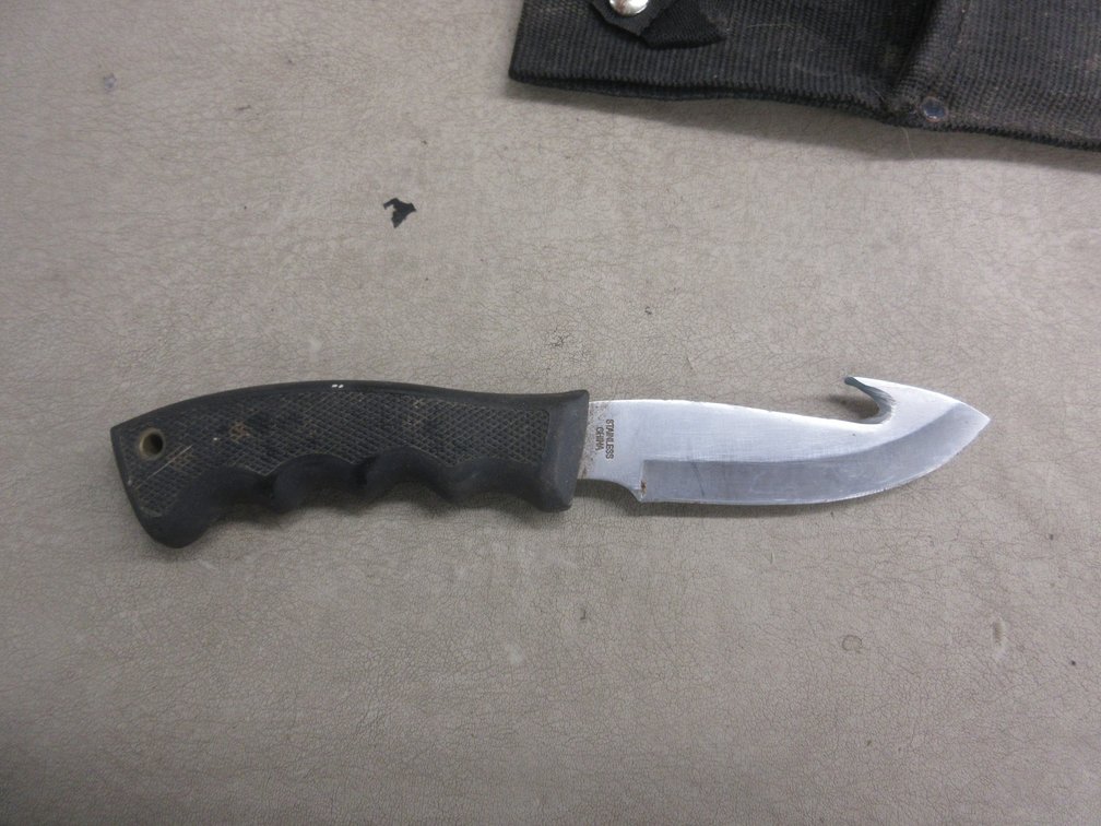 Trekker hunting knife