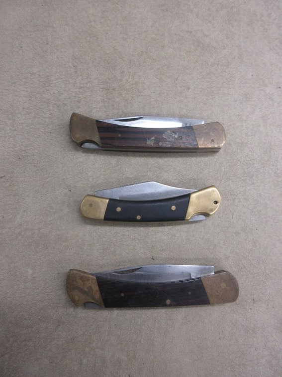 (3) Pocket knives