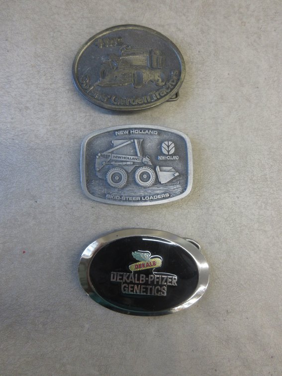(3) Belt buckles