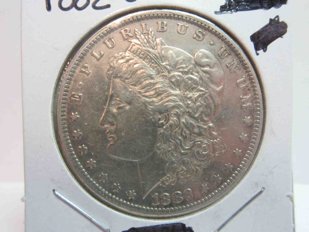 1882-O Morgan dollar