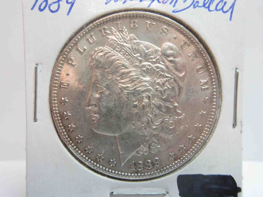 1889 Morgan dollar