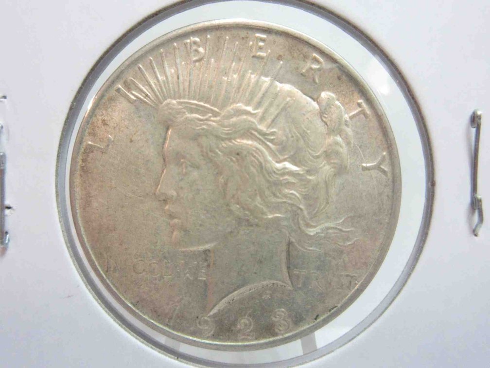 1923-D Peace dollar