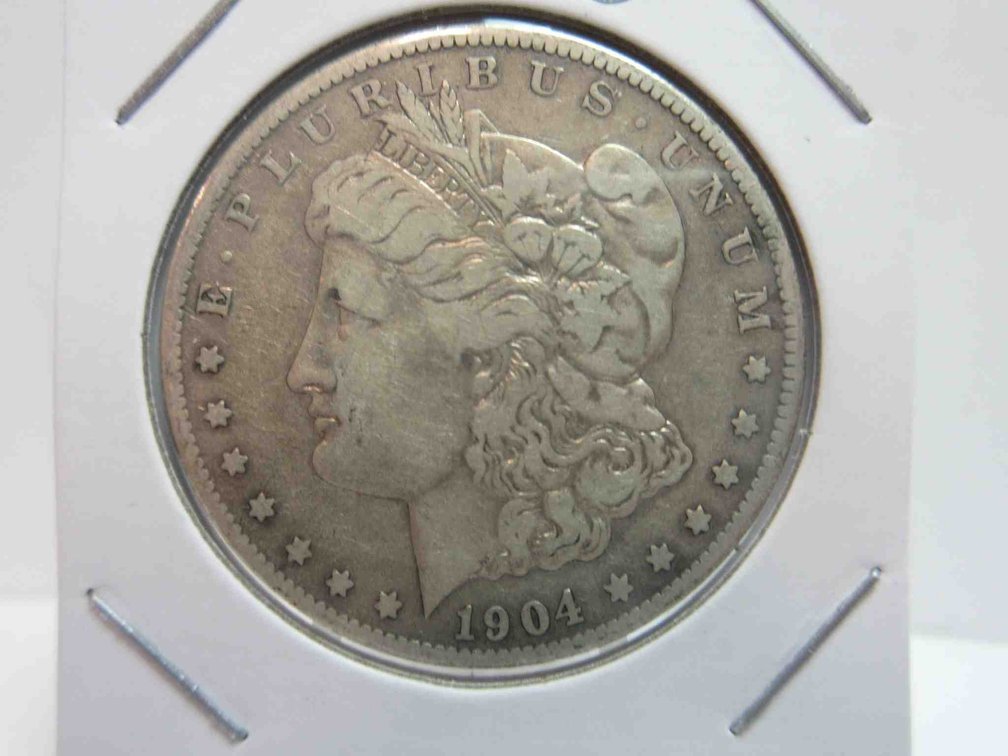 1904-S Morgan dollar