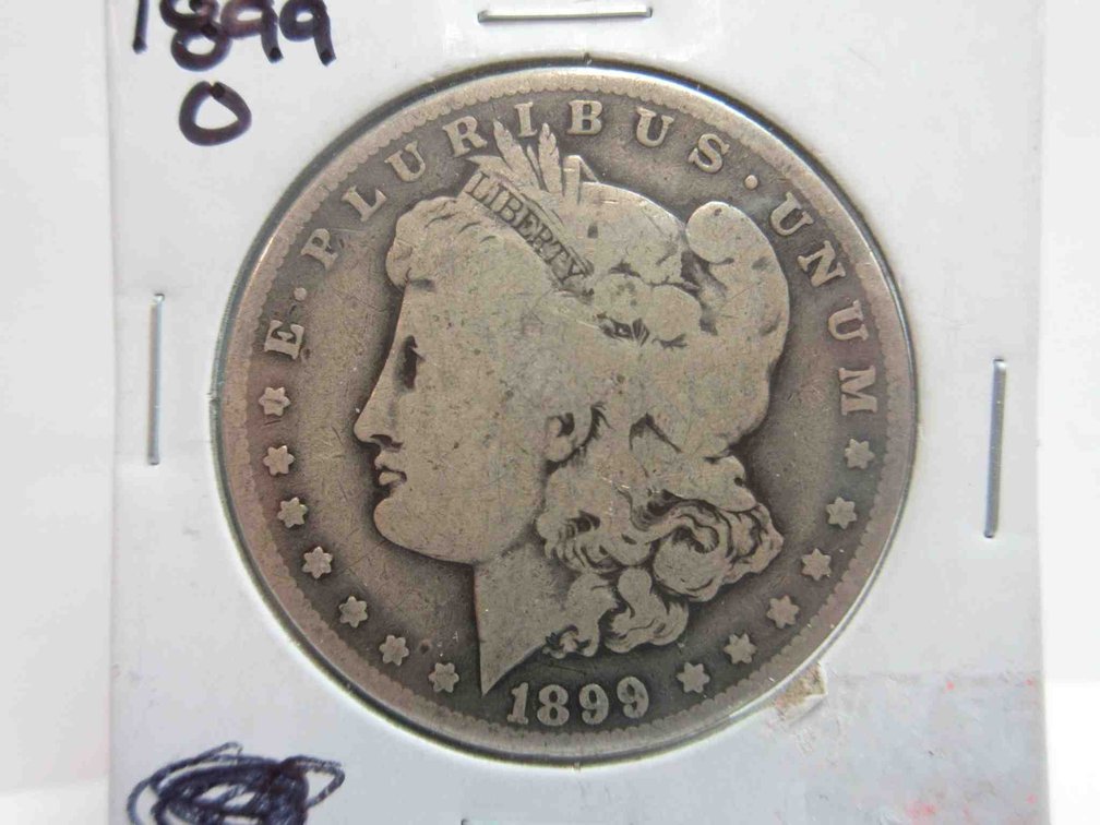 1899-O Morgan dollar
