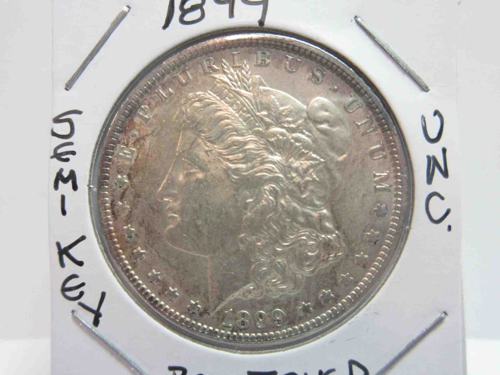 1899 Morgan dollar