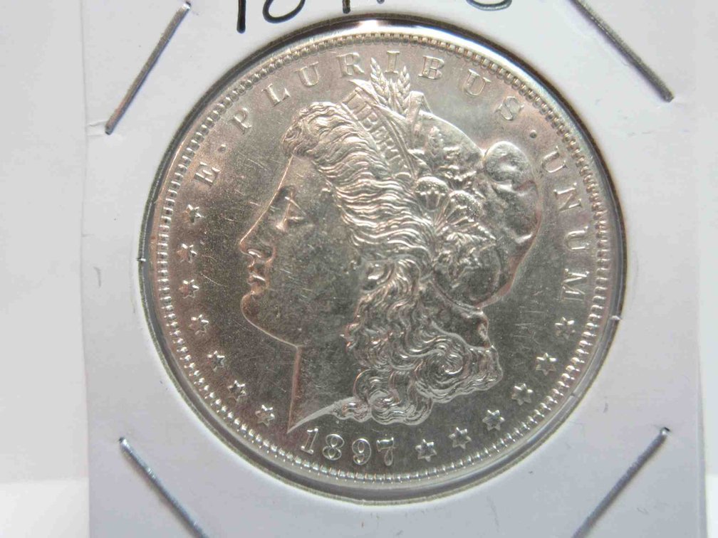 1897-S Morgan dollar