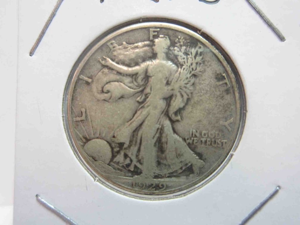 1929-D Walking Liberty half dollar