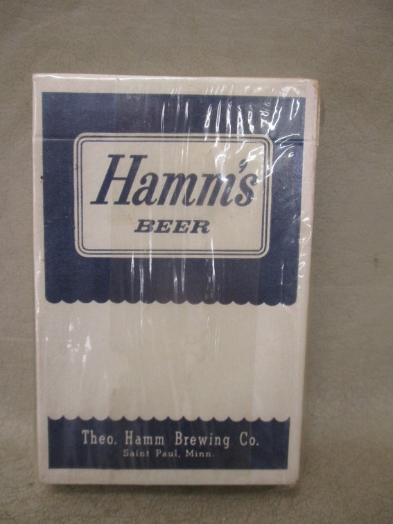 Hamm's Beer vintage playing cards