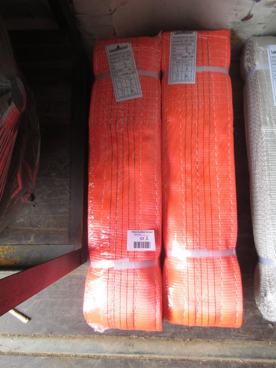 (2) Webbing slings