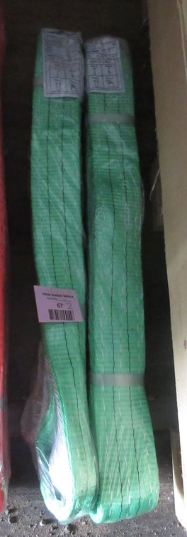 (2) Webbing slings