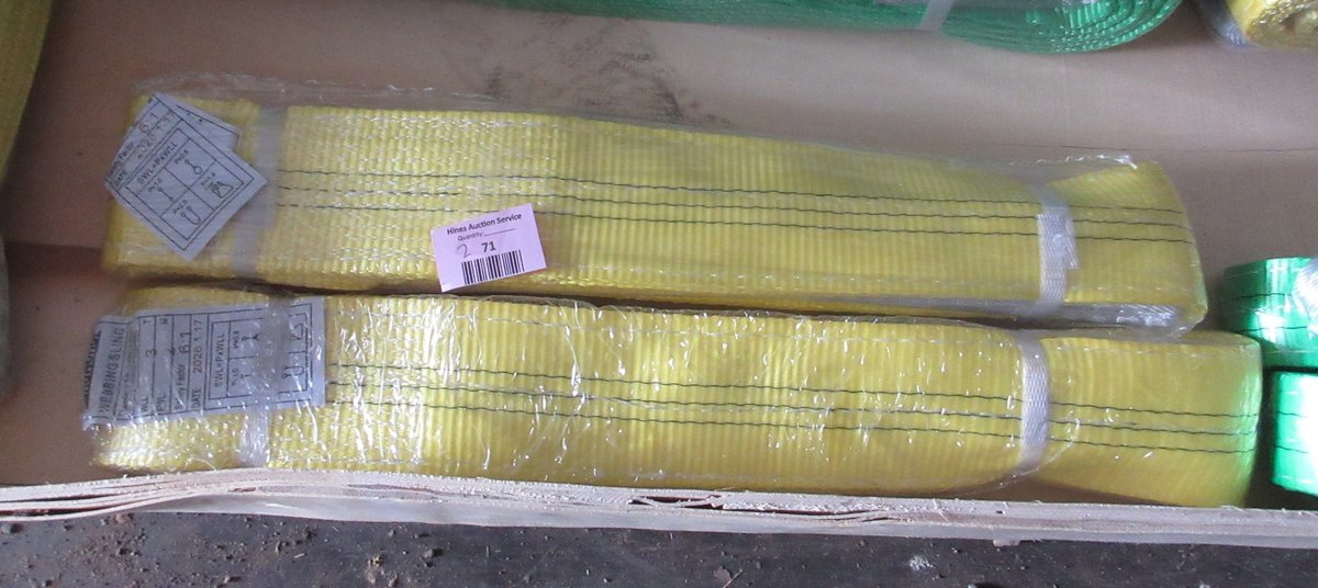 (2) Webbing slings
