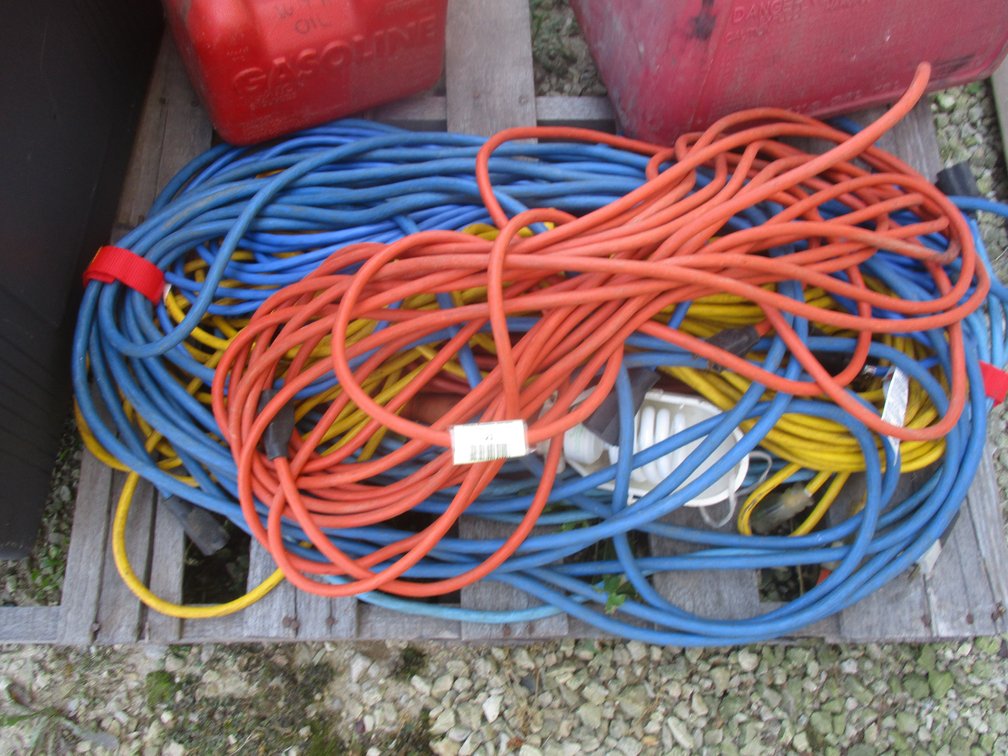 Group of extension cords