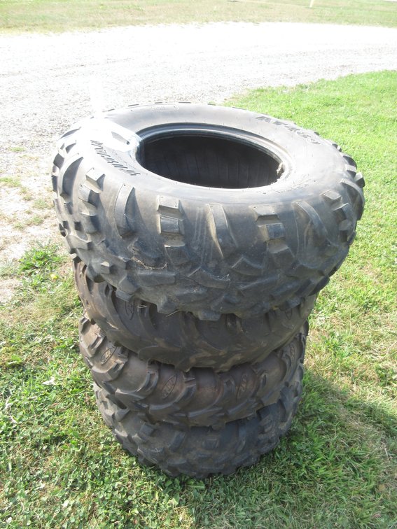(4) ATV tires
