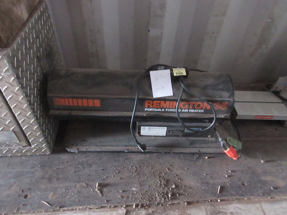 Remington 35 portable forced air heater