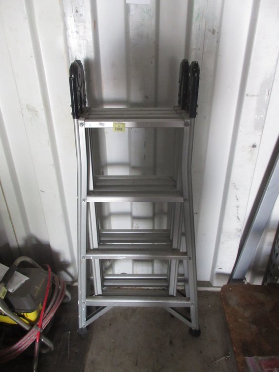 Aluminum folding ladder PAL system