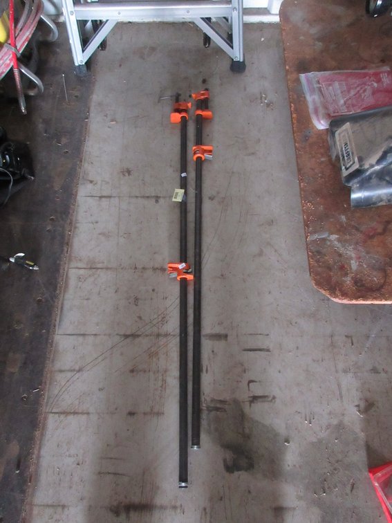 Pair of bar clamps