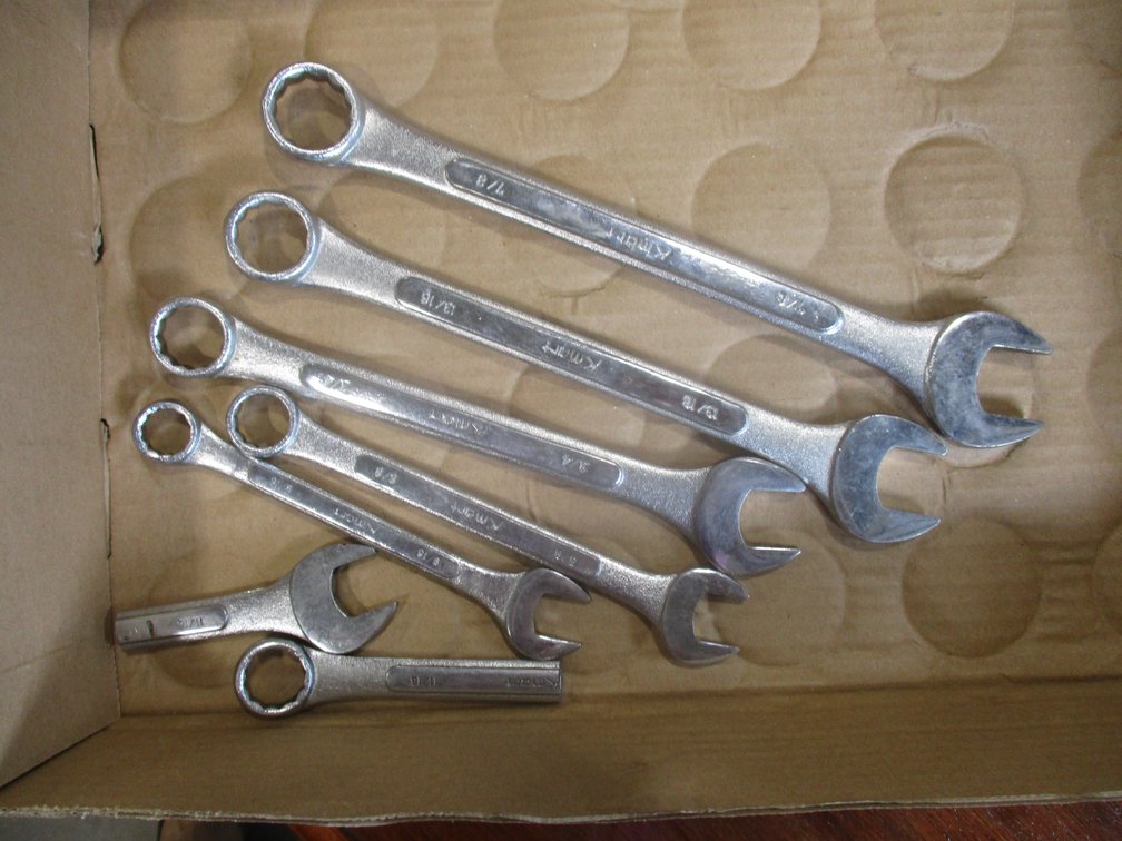 (6) K-Mart wrenches