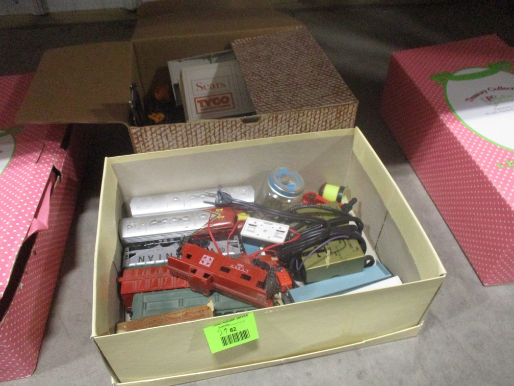 Tyco HO scale train set-up