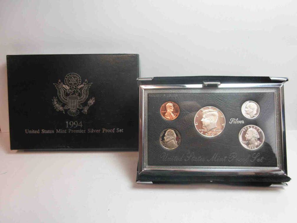 1994-S US Silver premier proof set