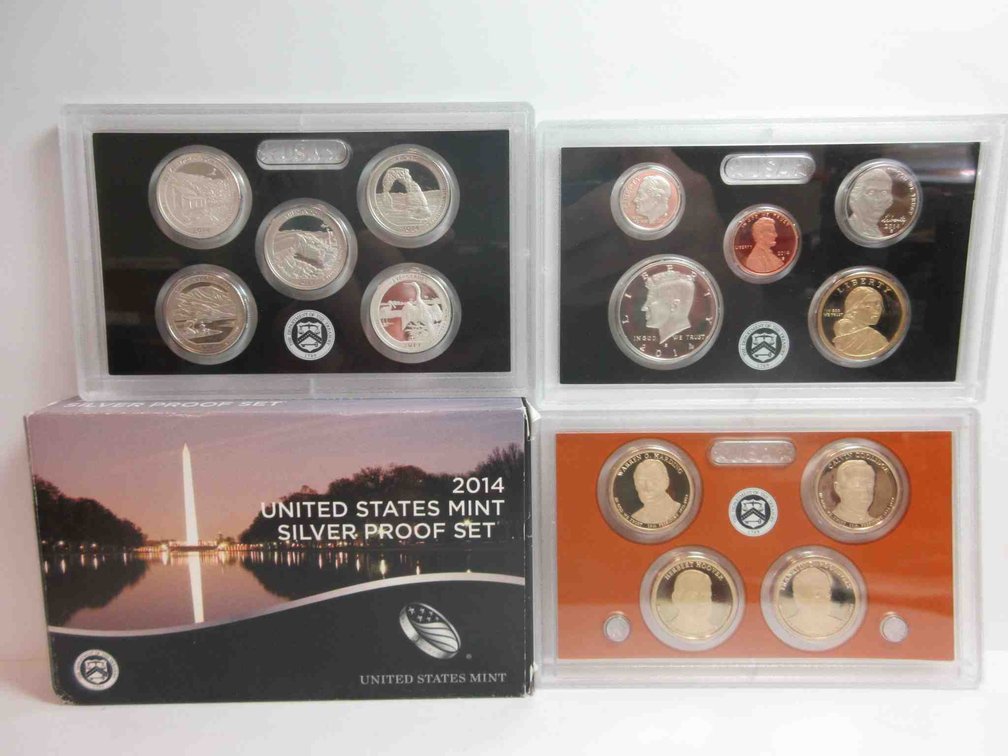 2014-S US Silver proof set
