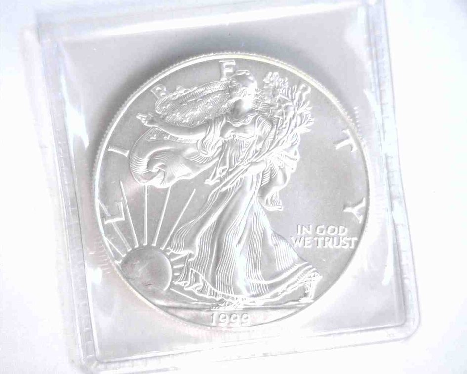 1999 US $1 Silver Eagle