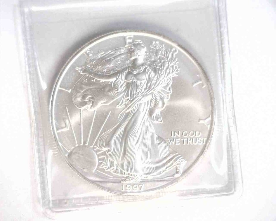 1997 US $1 Silver Eagle
