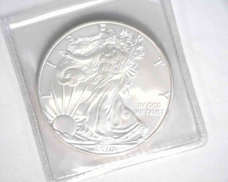 2010 US $1 Silver Eagle