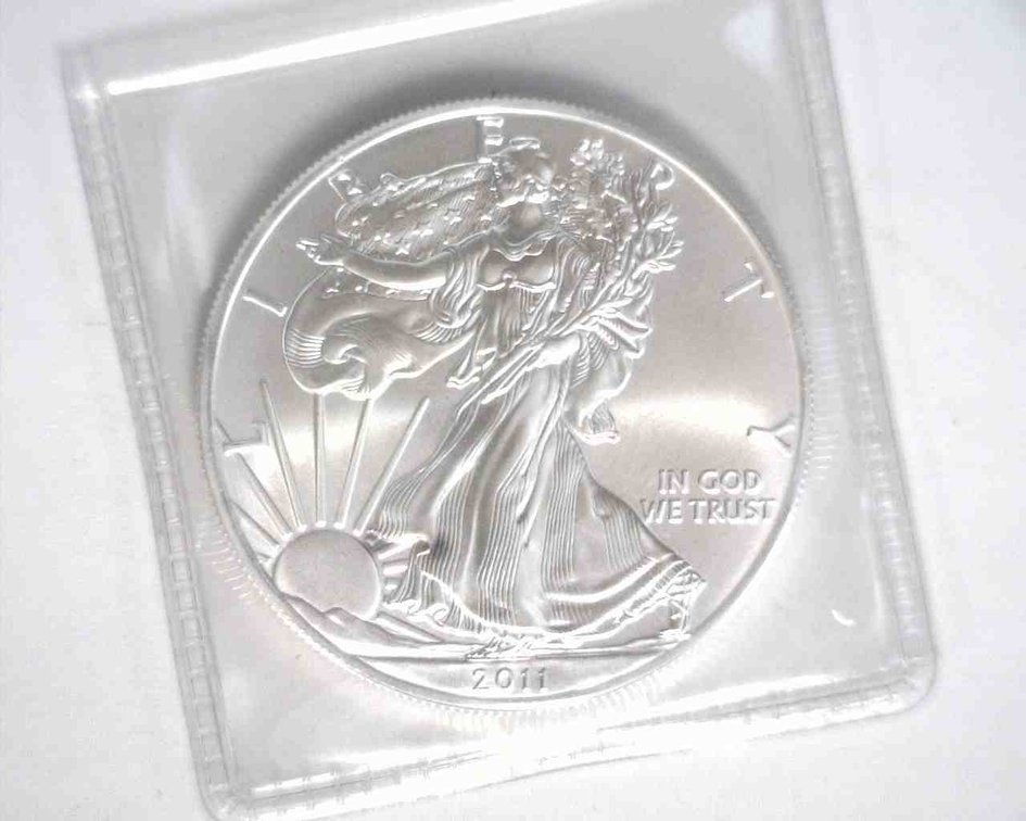 2011 US $1 Silver Eagle