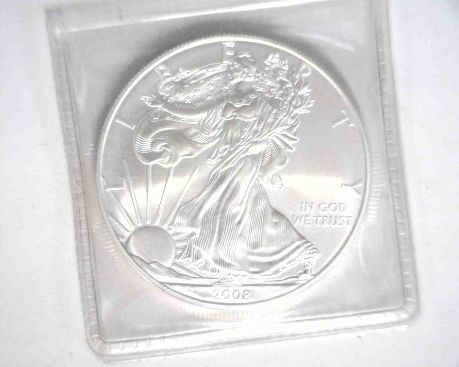 2008 US $1 Silver Eagle