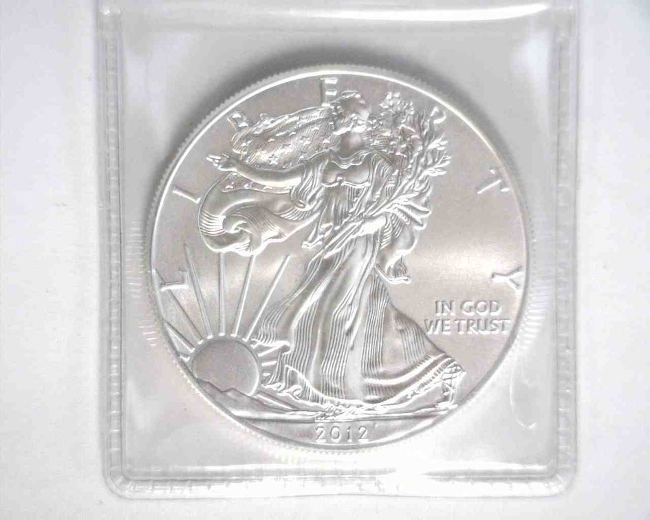 2012 US $1 Silver Eagle