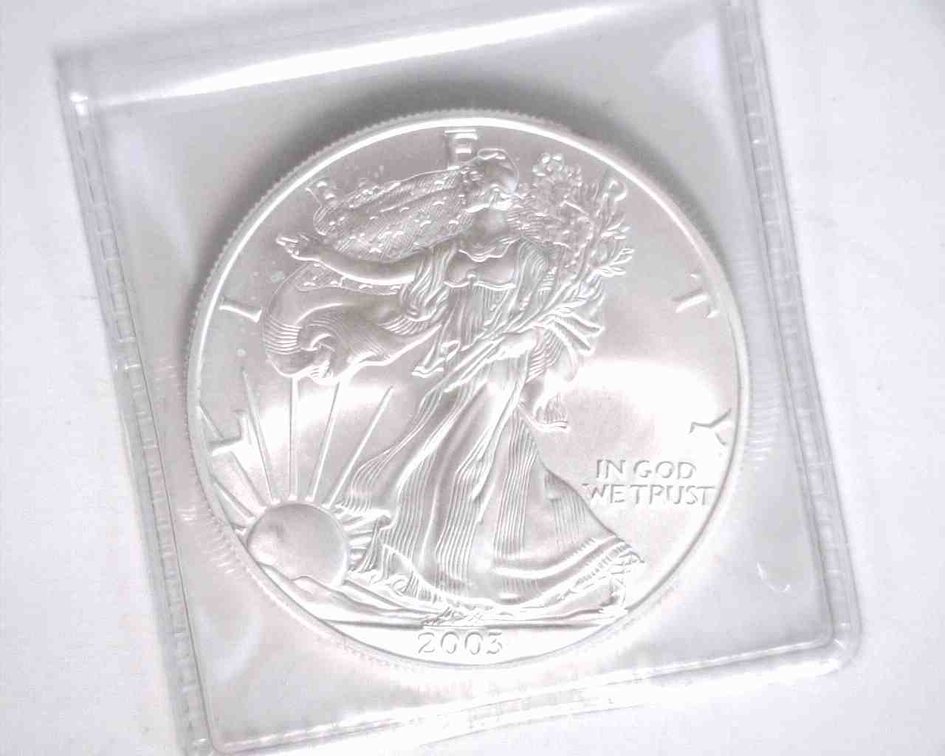 2003 US $1 Silver Eagle