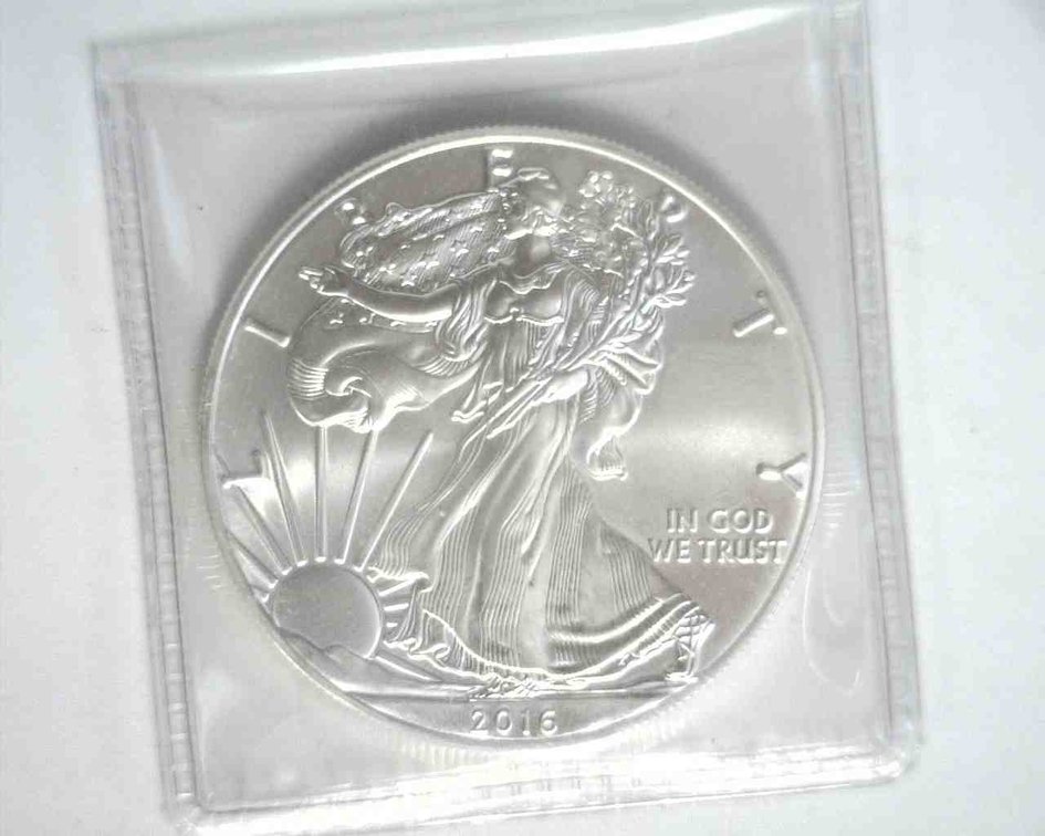 2016 US $1 Silver Eagle