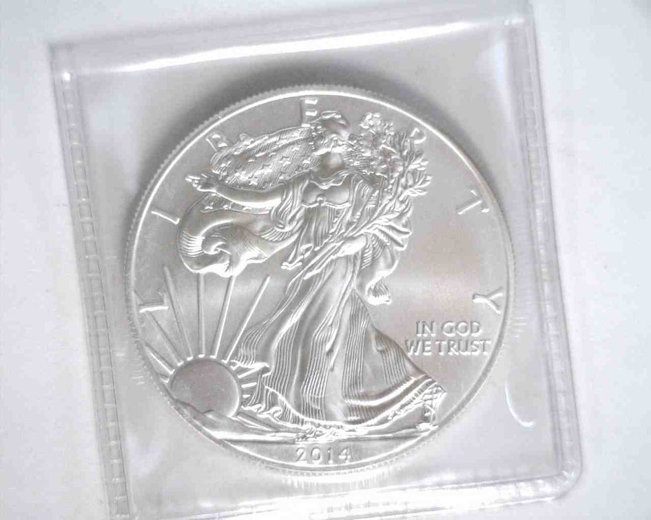 2014 US $1 Silver Eagle