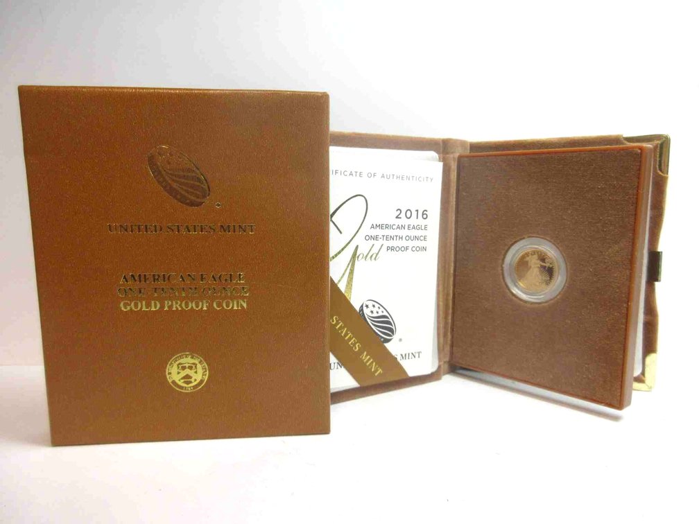 2016-W American Eagle $5 gold 1/10th oz