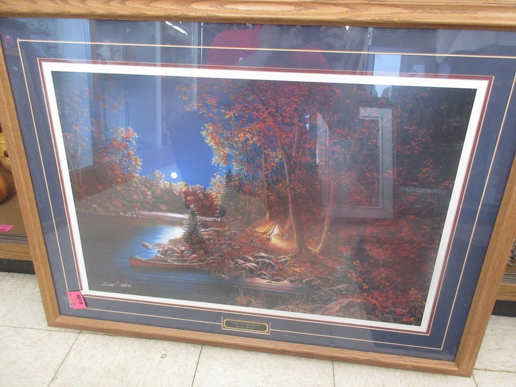 Signed and numbered print by Jim Hansel