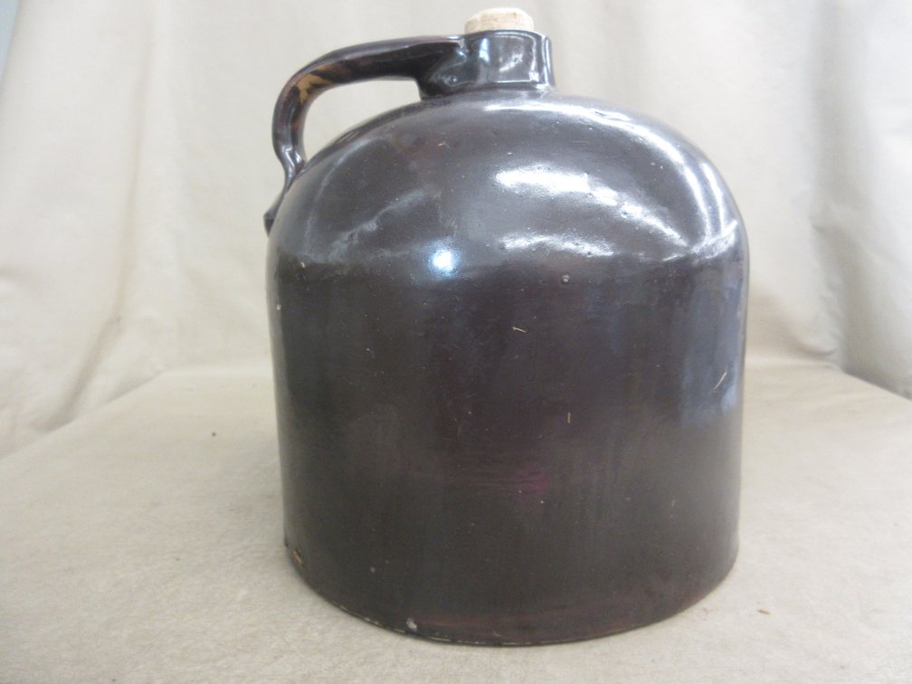 Minnesota Stoneware brown glazed shoulder jug