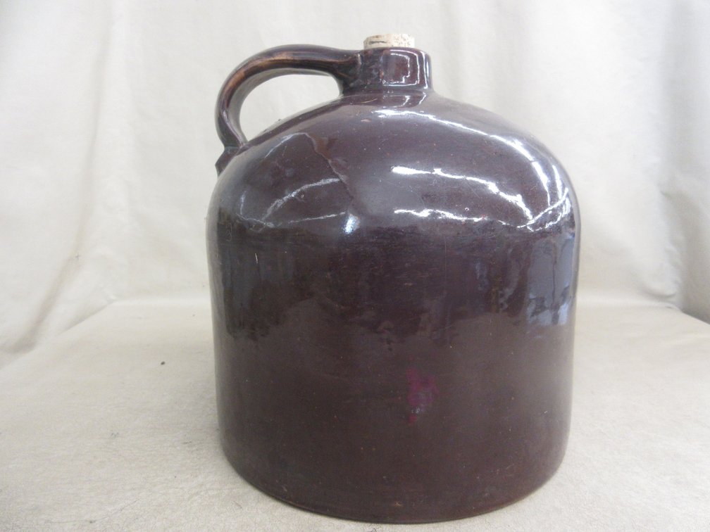 Minnesota Stoneware brown glazed shoulder jug