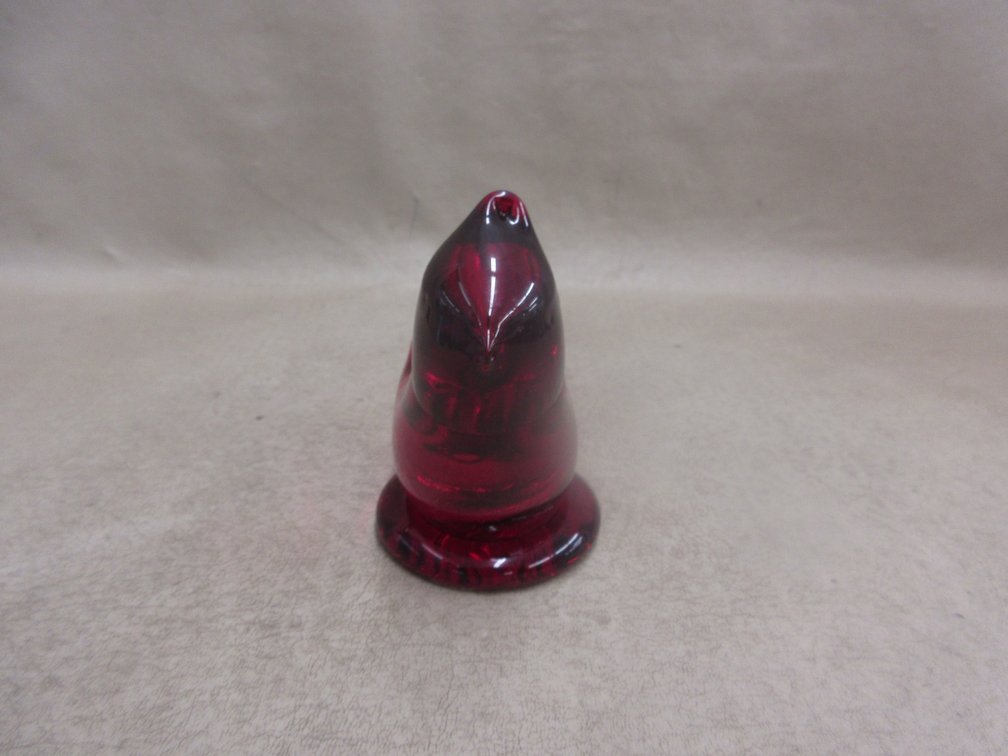 Art glass Cardinal Bird figure