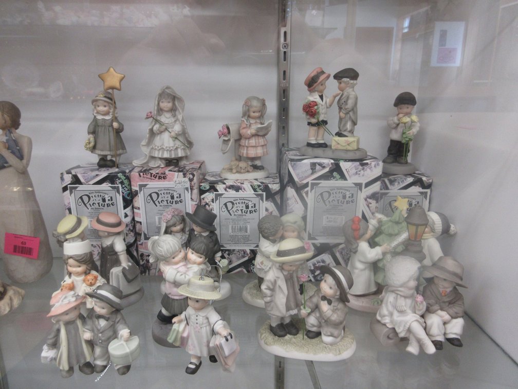 Group of Kim Anderson's Pretty As  A Picture figures