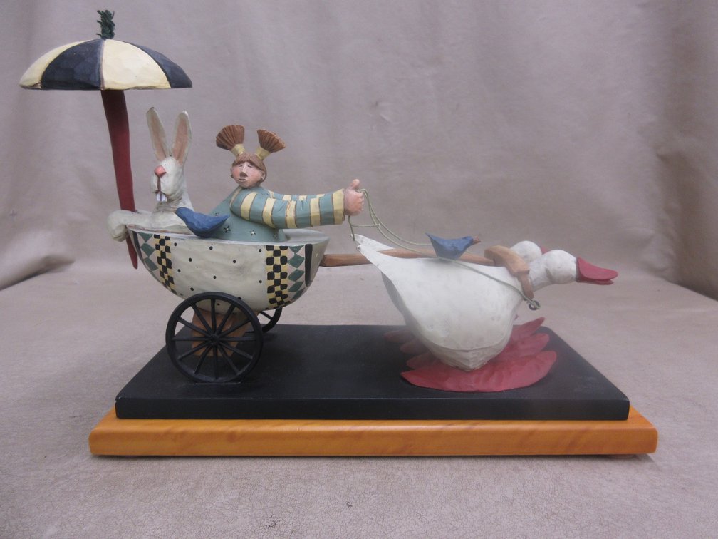 Williraye Studio wooden statue