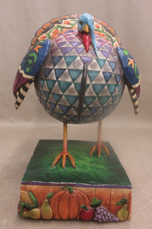 Jim Shore wooden statue